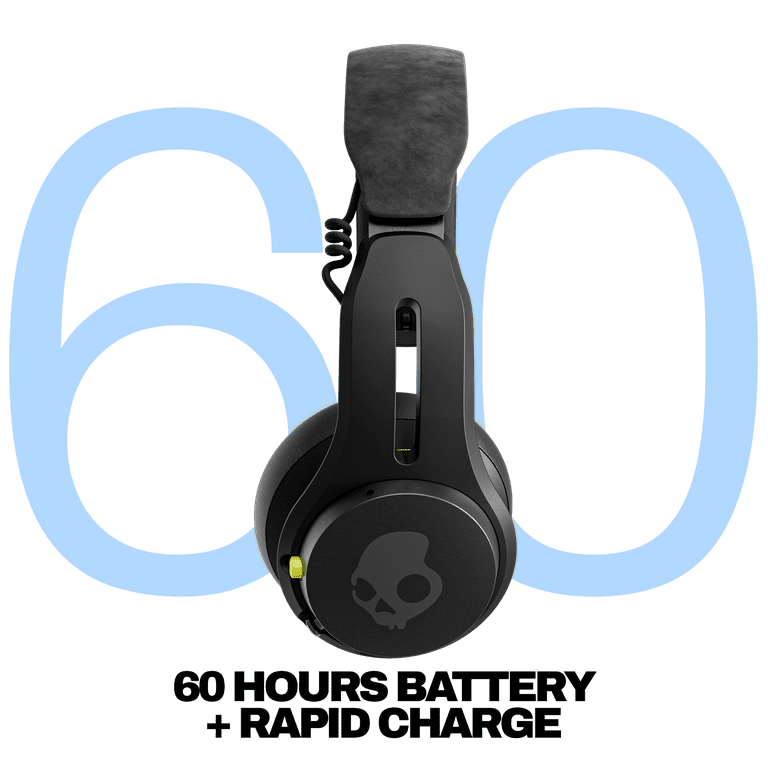 Skullcandy Icon® ANC XT Wireless on-Ear Headphones, True Black