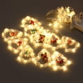 thumbnail image 4 of DYstyle Warm White 120 LED Christmas String Lights,Waterproof Copper Twinkle Fairy Light,Hanging Ornaments for Indoor Outdoor Xmas Tree Patio Bedroom Decor, 4 of 6