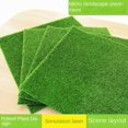 thumbnail image 3 of Fake Green Grass Mat Grass Mat Green Artificial Lawns Turf Carpets Fake Sod Simulation Moss Lawn Turf DIY Micro Landscape Decor, 3 of 9