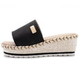 thumbnail image 5 of Summer Shoes for Women,Walking Sandals Women,Wedge Sandals,Women's Sandals,Sandals for Women Sandals Lightweight Non- Beach Pool Slope Heeled Slippers High Heeled Sandals,Black,5.5, 5 of 6