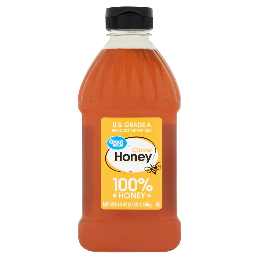 Great Value Clover Honey, 48 oz