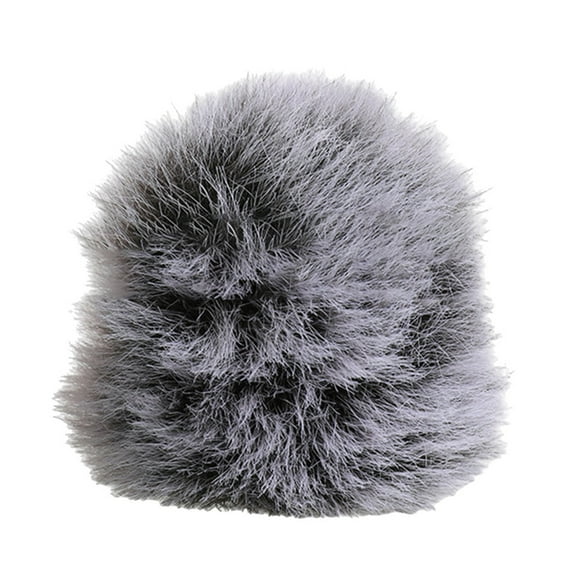 Soft Artifical Furry Wind Muff Windshield for ZV1 ZV1F ZVE10 Microphone Windproof Cover Improve Recording Experience