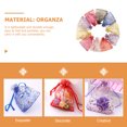 thumbnail image 3 of FESTFENDS 100Ud Bolsa Organza Con Cordón Para Almacenamiento De Joyería Y Regalos, 3 of 6