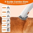 thumbnail image 4 of Dog Grooming Vacuum, Dog Grooming Kit with Pet Clippers, 12,000Pa Pet Hair Vacuum Pet Grooming Vacuum for Dogs, Dog Vacuum for Shedding Grooming, Low Noise Dog Shedding Brush Pet Vacuum, PG10, 4 of 7