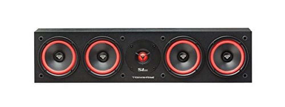 cerwin-vega sl-45c quad 5 1/4" center channel speaker - image 2 of 3