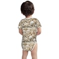 thumbnail image 6 of Rocae Starfish and Sea Shells for Baby Climbing Clothes Soft Baby Romper for Active Infants Comfortable and Breathable Crawling Jumpsuit Unisex Baby Outfit 2 Years, 6 of 8