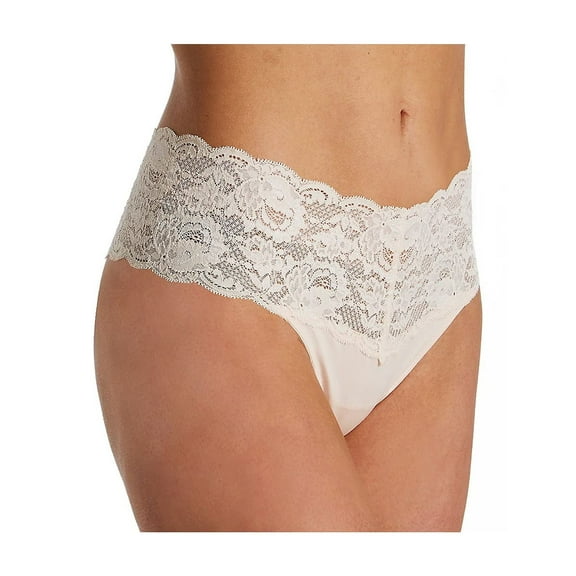 Cosabella Women's Evolution Comfie Thong, Nude Rose, Large/Extra Large