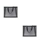 thumbnail image 3 of Naiovety Mesh Beach Storage Bag Multi-purpose Clothes Shoulder Pouch Moisture-proof Wallets Outdoor Polyester Cap Strap Handbag with 2piezas, 3 of 6