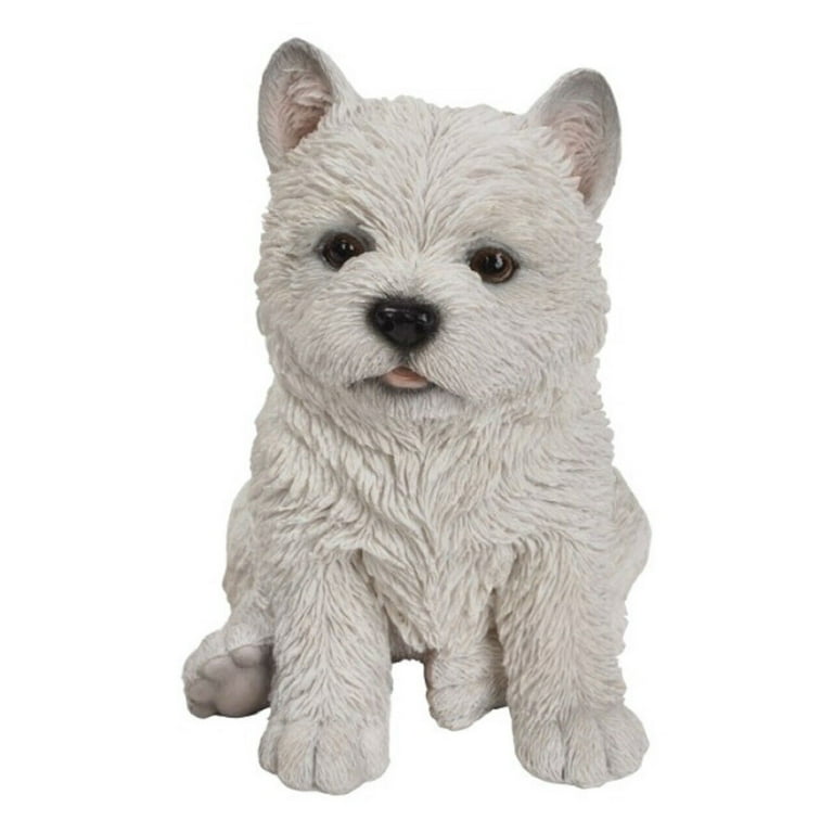 Pacific Giftware PT Realistic Look White West Highlands Westie