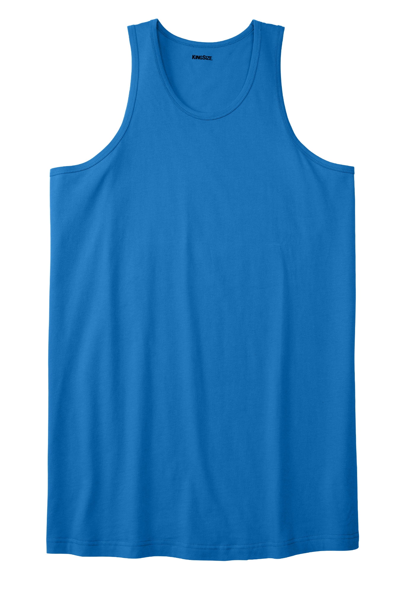 KingSize Men's Big & Tall Shrink-Less Lightweight Longer-Length Tank Shirt 
