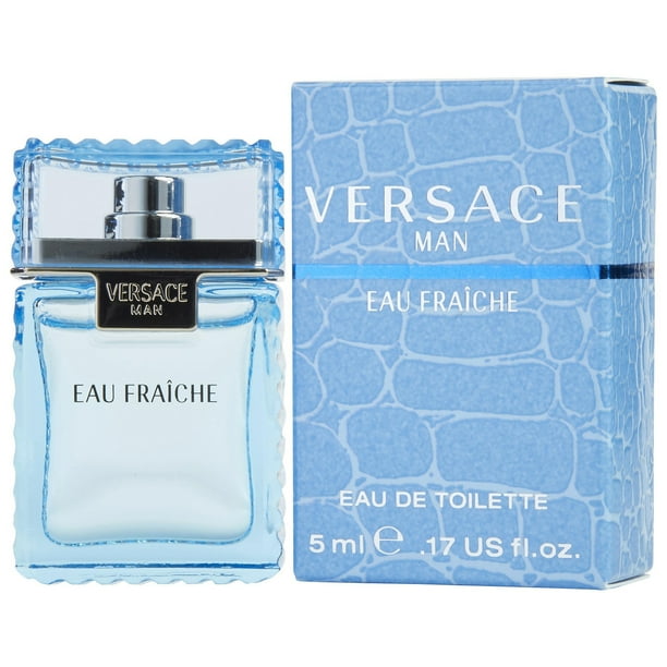 Versace - Men Gift Set -- .17 oz Mini EDT (Eau De Fraiche) + 0.8 Shower ...