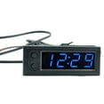 thumbnail image 1 of 12V 3in1 Vehicle Car Kit Thermometer + Voltmeter + Clock LED Digital Display, 1 of 6