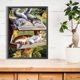thumbnail image 4 of Pintura de diamante 5D DIY, kit de gato con cuentas cuadradas completas, decoración del hogar, 30x40cm, 4 of 9
