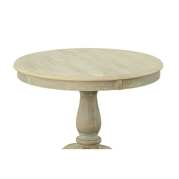 Carolina round 2024 pedestal table antique