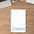thumbnail image 5 of Soft Cover Polka Dot Lined Planner 10.04in, Sturdy Stitch Binding 40 Page Writing Journal, Lightweight Carry Notepad For Remote Work Documentation & Creative Manuscript Writing, 5 of 7