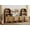 Walnut, variant on 126"W Large Kitchen Hutch Sideboard Buffet Cabinet, Arched Pantry Storage Cabinet with 4 Wood Doors, 6 Drawers And 10 Tier Shelves