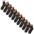 thumbnail image 1 of Whataatahia Calcetines de lana para mujer, calcetines retro confort para mujer, 1 of 5