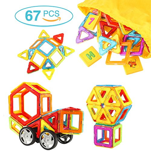 magnetic blocks with wheels