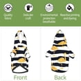 thumbnail image 5 of Balery Design Name Dog Hoodie Pets Wear Hoodies For Small Dogs Pet Clothes Costumes, Pets Wear Hoodie Sweatshirt Outfit For Dogs Cats Cosplay Party-Size Name, 5 of 8