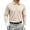 Beige_#01, variant on Sewkxo Men’s Casual Polo Shirt Long Sleeve waffle Button Collared Polo Knit Stretchy Golf Pullover Sweaters,Army Green XL