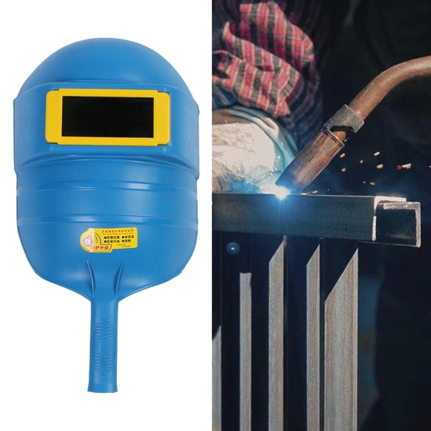 Máscara de soldadura de diseño de gran espacio con cubierta de soldadura de mano para corte en