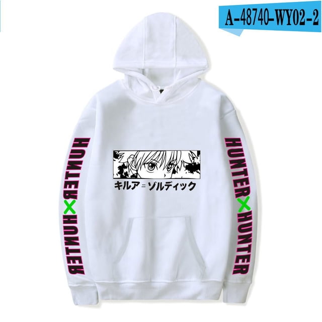 HUNTER X HUNTER Sudaderas con capucha Chaqueta informal Niños adultos Niños Tallas Killua Zoldyck Cosplay Jersey Jersey Unisex04Niños130 Deng Xun unisex
