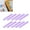 Purple, variant on BIMZUC 10PCS Plastic Binding Spines 19mm / 0.75 inches 30 Rings Comb Binder Compatible with A4 B5 A5 Paper Size 150 Sheets Capacity Flexible Ring Spine for Office School Presentations, Purple