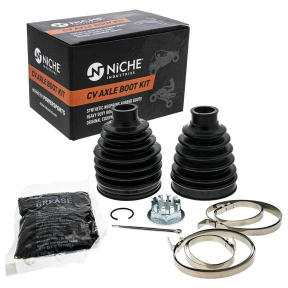 Niche Front CV Axle Boot Kit for Honda Pioneer 700 44260-HL3-601 UTV 519-KCV2351B