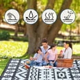 thumbnail image 6 of ABORON Outdoor Rug, 9' x 12', Reversible Waterproof, 6 of 9