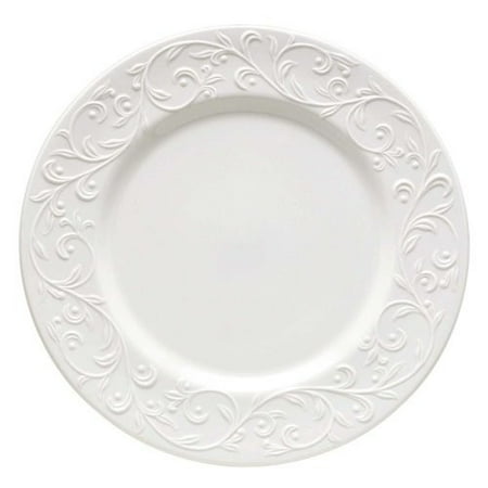 Lenox Federal Platinum Dinner Plate - Lenox Opal Innocence Carved Dinner Plate