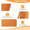 thumbnail image 3 of LZLINGMEI Period Bag for Teen Girls, Corduroy Sanitary Napkin Storage Bag, Menstrual Pad Bag Tampon Holder for Purse, 3 of 7
