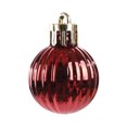 thumbnail image 3 of TheFound Christmas Balls, Solid Color Ball Decorative Artware Festival Ornament, 3 of 8