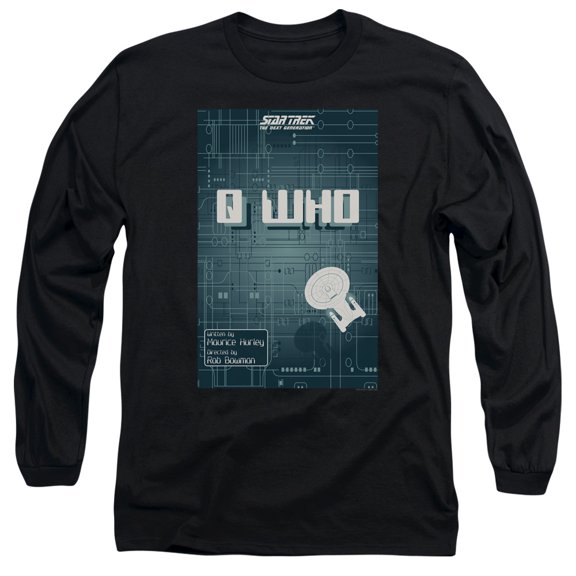 Star Trek Tng Season 2 Episode 16 Adult 18/1 T-Shirt Black