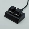 thumbnail image 4 of Langgg Clavier 2 Touches Copier et Coller Interrupteurs Rouges USB Mini 2 Touches Pavé Numérique pour Dessin Noir, 4 of 9