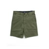 Boy's Twill Shorts with Rolled Cuff