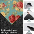 thumbnail image 3 of Pioneer Flower Floral Print Pattern Kitchen Rugs Sets Of 3,Kitchen Runner Rugs Non Skid Washable,Decorative Kitchen Floor Mats for Kitchen,Sink,Laundry,17"x30"+ 17"x47" + 17"x59", 3 of 6