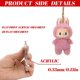 thumbnail image 3 of Labubu Pop Mart Pop Mart Ornaments, Acrylic Hanging Xmas Tree Decoration Home Car Backpack Pendant Gift For Kids P, 3 of 5