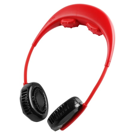 

CHMORA Portable USB Rechargeable Neckband Sport Fan Lazy Neck Hanging Mini Fan