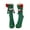 Green, variant on Creative Socks Funny Santa Hat Socks Magnetic Holding Hands Socks Chritmas Socks Hand in Hand Socks for Gifts