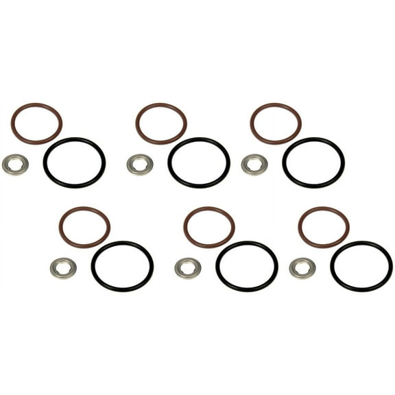 Dorman 904-8061 Fuel Injector O-Ring Kit Compatible with Select IC Corporation/International Models 6 Pack