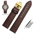 thumbnail image 3 of Correa de piel con diseño de lagarto para hombre y mujer, compatible con pulseras Armani AR1674, AR0382, AR1722, AR1876 y AR1681, de 22 mm y 14 mm, color negro y verde, 3 of 5