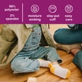 thumbnail image 3 of Wonder Nation Baby Low Cut Socks, 10 Pack, 0M- 5T, 3 of 7