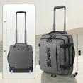 thumbnail image 6 of 17 Inch Underseat Carry On Luggage Airplane Approved,Water Resistant Softside Small Rolling Suitcase Lightweight Personal Item Travel Bag,TA069 Grey, 6 of 8