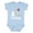 AE-Light Blue, variant on Inktastic Babys 1st Birthday Elephant Zoo Animal Boys or Girls Baby Bodysuit