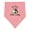 Mauve and Natural, variant on Inktastic Grandma's Little Caddy Golf Baby Bandana Bib