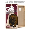 thumbnail image 3 of YouTheFan NCAA Montana Grizzlies 2' x 4' Cornhole Game, 3 of 6
