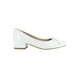 thumbnail image 2 of ZAPATILLA DE VESTIR Y FISTA DE DAMA CHAROL BLANCO MARCA LEON EL02, 2 of 4