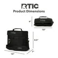 thumbnail image 5 of RTIC 8 Can Everyday Cooler, Insulated Soft Cooler with Collapsible Design, Black, 5 of 5