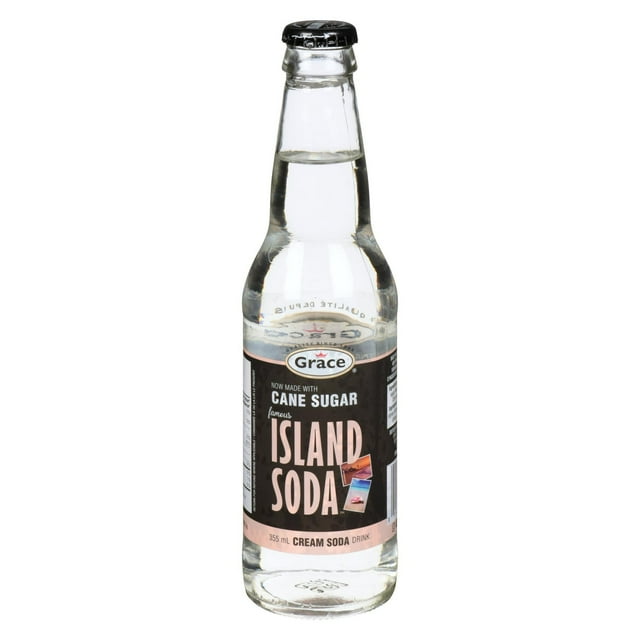 Grace Island Cream Soda, 355ml Bouteille
