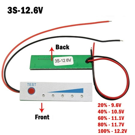 

LIKEM BMS Lithium Battery Capacity Test Panel Display Indicator Board For ElectricTool